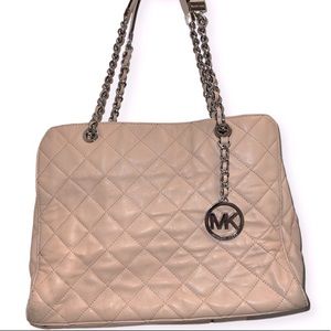 Michael Kors baby pink shoulder bag